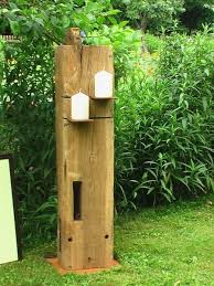 Kerzenstander Aus Antiker Eiche Garten Deko Gartendeko Selber Machen Holz