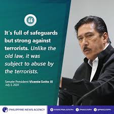 Последние твиты от vicent@2020 (@vicent20201). Phil News Agency On Twitter Senate President Vicente Sotto Iii Said The Anti Terrorism Act Of 2020 Is Full Of Safeguards Against Perceived Abuses That May Be Committed By State Security Forces During