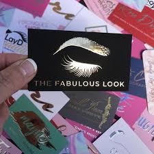 Business cards are standard in the marketing world, but they aren't always necessary. Eyelash Business Cards Gold Foil Business Cards Shaynamade Fancy Business Cards For Successful Entrepreneurs