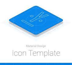 Adobe xd has been constantly updated with new features to the extent that it can now be considered a strong competitor to all other popular ui apps. Android Material Design Icon Template For Google Play Freebiesui