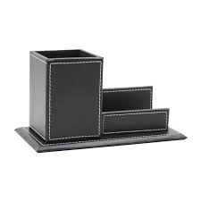 Business card holder desk organizer (set of 3) by mind reader. Leather Set Desk Business Card Holder Pen Holder Buy Desk Business Card Holder Pen Holder Product On Alibaba Com