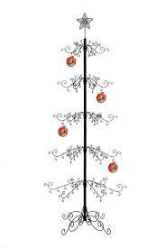 Metal Christmas Tree Ornament Display Stand Christmas 84inch Etsy Metal Ornament Tree Metal Christmas Tree Ornament Tree Display