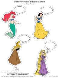 disney princess bubble stickers disney princess printables princess disney