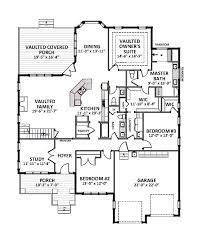 House floor plans 4 bedroom 3 bath. Craftsman House Plan With Open Floor Plan Plan 9757