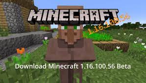 Download Minecraft Pe 1 16 100 56 Beta For Android Free Minecraft Pe Minecraft Minecraft 1