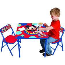 Kids Activity Table Set Chairs Disney Mickey Mouse Children Toddler Indoor Fun Disney Mickey Mouse Clubhouse Mickey Mouse Clubhouse Bedroom Kids Activity Table
