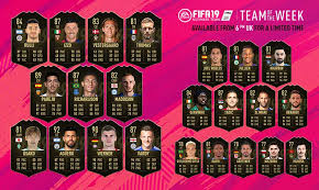 About press copyright contact us creators advertise developers terms privacy policy & safety how youtube works test new features press copyright contact us creators. Fifa 19 Totw All The Fut 19 Team Of The Week