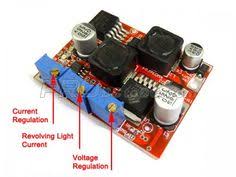 Kết quả hình ảnh cho Solar automatic lifting voltage with charging constant current constant voltage power supply module LM2596