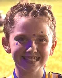 The Treece girls are ready for school and ready to "vote Brian"