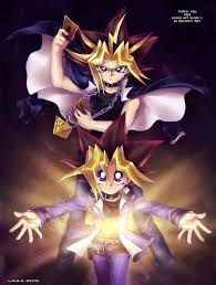 The Most Epic Fan Art I Ve Ever Seen Of Yami And Yugi Yugioh Yami Yugioh Anime