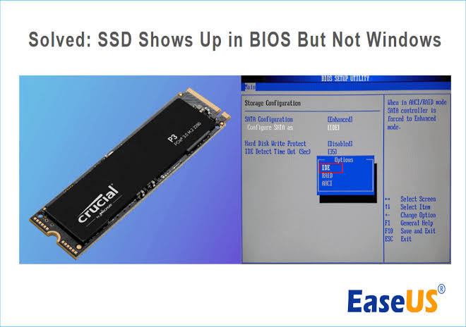 Langkah Disk Management saat ssd tidak muncul: initialize, new simple volume, dan drive letter