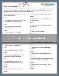 General knowledge quiz answers videoquizhero. Printable Fun Trivia Questions Lovetoknow