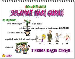 Paling Keren Ucapan Selamat Hari Guru Dalam Tulisan Jawi The Primary Reader