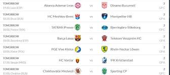 L'incontro ha luogo nell'ambito delle. Ehf Cl Saturday Veszprem In Barcelona Rnl In Kielce Handball Planet