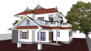 Kerala Home Design 3 Traditional Elevation Modern Sloped Roof Youtube