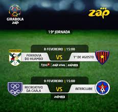 Upload, livestream, and create your own videos, all in hd. Zap Fibra Girabola Zap 19Âª Jornada Ferrovia Do Huambo X Facebook