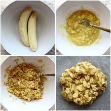 Oggi ti mostrerò un modo per fare un piatto speciale, biscotti ai cereali e banana. Biscotti Dei 2 Ingredienti Fiocchi D Avena E Banana