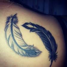 Ying Yang Feather Google Search Feather Tattoos Yin Yang Tattoos Tattoos