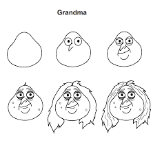 Grandma Addams | Addams Family Cartoon, Family Cartoon, Family Painting