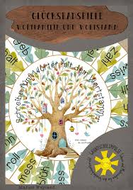 Glucksradspiele In 2020 Karte Ziehen Marchen Spiele Wortfamilie