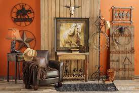 We Love The Use Of Old And New In This Western Retreat Create Character By Adding In Personal Ite Western Living Room Decor Western Living Room Western Decor
