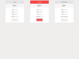 Responsive pricing table using html & css. 21 Best Free Html Css Tables 2021 Template You
