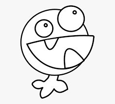 Free printable monster coloring pages. Green Monster Tweet Black White Clipartist Monster Coloring Pages Hd Png Download Transparent Png Image Pngitem