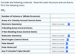 solved consider the following molecule draw the lewis st