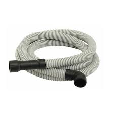 You will use the factory drain hose that is on the dishwasher and runs up to the small tailpiece of the air gap, and the other will run from the air gap's other tailpiece to the garbage disposal. Dishwasher Drain Hose Supply Lines At Lowes Com