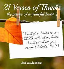 The Power Of A Grateful Heart: 21 Verses Of Thanks To God - Debbie Mcdaniel