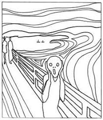 Disegni Quadri Famosi Da Colorare Disegni Da Colorare Astratti Disegni Da Colorare Arte Famosa