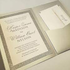 Every Girl Needs A Little Sparkle On Her Wedding Day Start Early With Sparkles O Glitter Wedding Invitations Creative Wedding Invitations Glitter Invitations