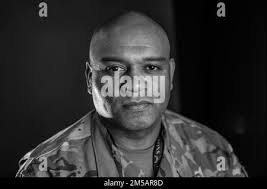 Chief Master Sgt. Christopher August. 8th Fighter Wing weapons manager,  speaks about his U.S. Air Force career and his journey in earning the rank  of chief. August has served for 26 years,