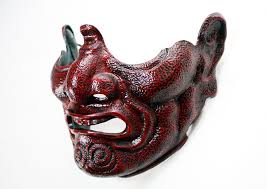 Samurai Menpo Half Mask 3 4 View Mask Face Paint Oni Mask Sith Mask