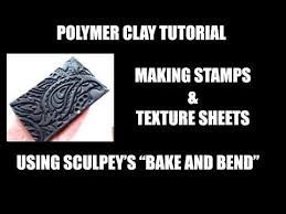 283 Polymer Clay Tutorial Making Negative Textures Using Bake And Bend Youtube Polymer Clay Tutorial Polymer Clay Jewelry Tutorials Polymer Clay Diy