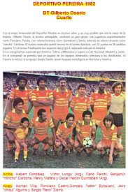They play their home games at the hernán ramírez villegas stadium. Jose Villanueva On Twitter Deportivo Pereira 1982 Dt Gilberto Osorio Y Pereira 1978 Diosesazul1946 Eldoctorpelaez Charlasamenas63 Corpereira Deporpereira Https T Co Jx12kdpaxk