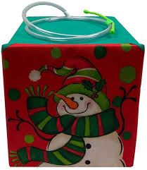 Amazon Com Upbloom Santa S Tree Helper Gift Box For Christmas Automatic Watering System Looks Like A Present To Keep Your Live Tree Green Throughout The Holiday Season Home Kitchen