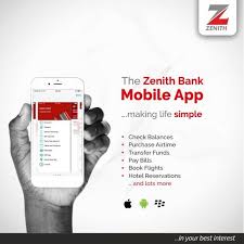 Zenith Bank Mobile App Download For Android Iphone Banking App Mobile App Download App