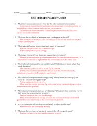 Some of the worksheets for this concept are cell transport work, chapter 5 active reading work homeostasis and cell, homeostasis and cell transport work, unit 1 lesson 5 homeostasis and cell processes. 35 Cellular Transport Worksheet Answers Free Worksheet Spreadsheet