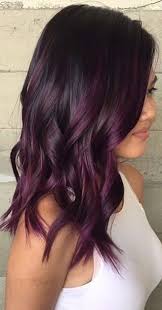 Highlights are a great idea of adding a new dimension to your hair, so instead of looking one tone and therefore flat all over, the if you have dark hair and you fancy going for a change (but just not a dramatic change), this purple look might just be right for you. Purple Highlights On Black Hair Men