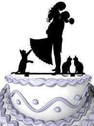 Every bride wants her wedding to be beautiful filled with gorgeous flowers, elegant place settings, exquisite decor, lively music, delectable food, loving family, and best friends. Amazon Com Meijiafei Groom Hold Bride With 3 Cat Wedding Party Acryilc Cake Topper Kitchen Dining