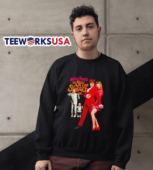 Austin Powers The Spy who shagged me graphic shirt, hoodie, sweater,  longsleeve and V-neck T-shirt