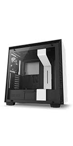 Maybe you would like to learn more about one of these? Amazon Com Nzxt Ca H500b B1 Compact Atx Mid Tower Pc Gaming Case Tempered Glass Panel Enhanced Cable Management System Water Cooling Ready Black 2018 Model Everything Else