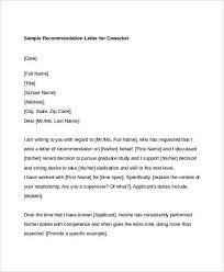 Sample Reference Letter For A Colleague Coworker Recommendation Inside Sample Recommend Letter Of Recommendation Reference Letter College Recommendation Letter