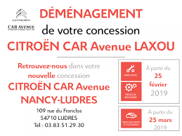 Citroen Car Avenue Laxou Demenage A Ludres