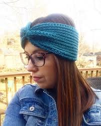 Camel Stitch Ear Warmer Crochet Pattern