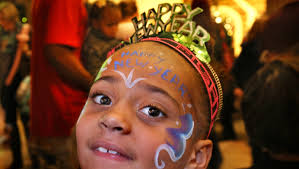 Families celebrate New Years Eve at Indiana State Museum