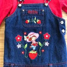 strawberry shortcake | Matching Sets | Strawberry Shortcake Overall Dress  Shirt Set | Poshmark