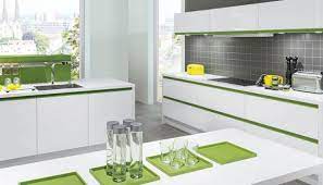 Yes, that does seem to buck the latest kitchen trend of white and gray, but not every kitchen is the same. Accessorise To Add Colour To White Kitchen Units