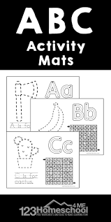 free printable abc letter tracing alphabet activity worksheets